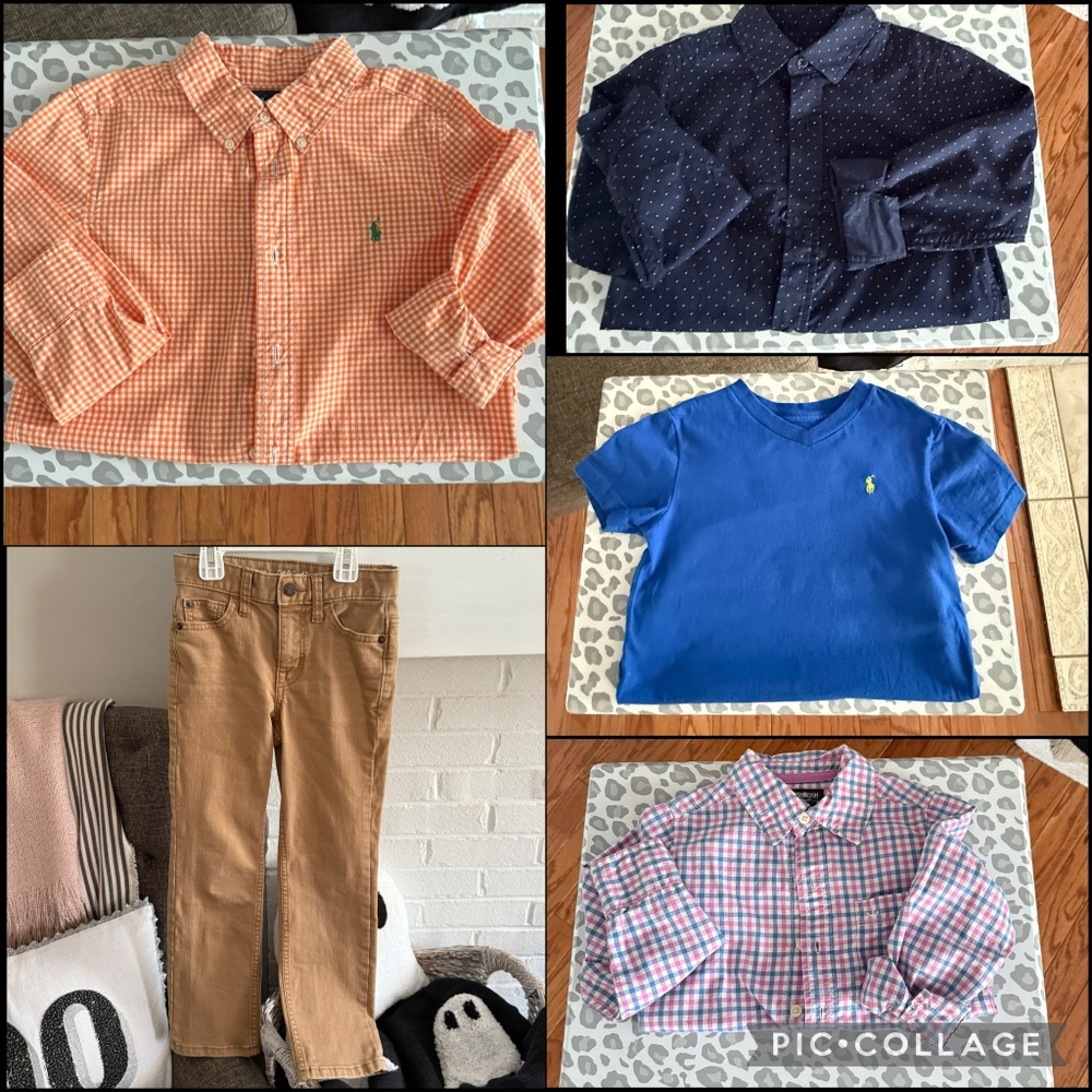 Boys Polo Ralph Lauren, Children’s Place, Osh Kosh, Cat and Jack, size 6